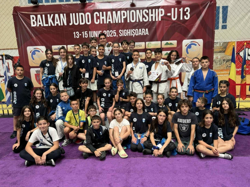 Χρυσό μετάλλιο για τον Κωνσταντίνο Φιλιπή στο Βαλκανικό Πρωτάθλημα Τζούντο U13 – Περήφανη η Ελλάδα!