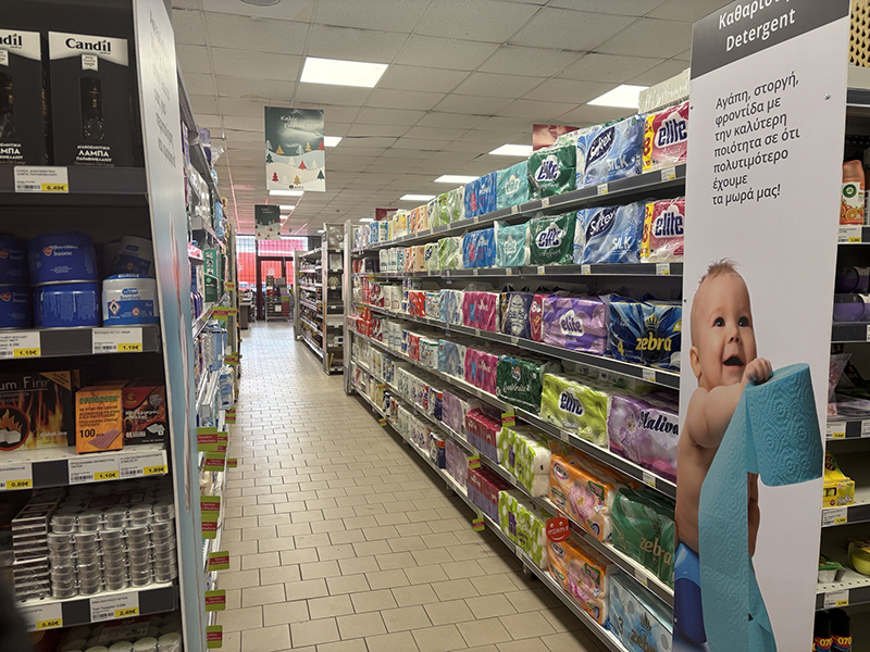 Άνοιξε το νέο σούπερ μάρκετ στον Τύρναβο «CRM Αριάδνη»