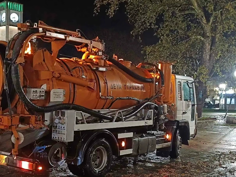 Τύρναβος σε πλήρη ετοιμότητα: Η Δημοτική Αρχή στην πρώτη γραμμή απέναντι στην κακοκαιρία «BYRON»